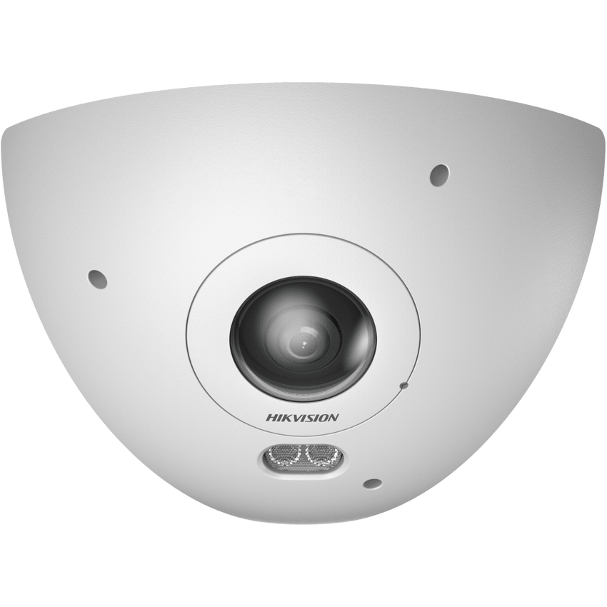 Cámara Fisheye Network DeepinView 6 MP / 360° Panorámica / 2560 × 2560 / IR 15 m (49.2 ft) / IP67 IK10 / Audio Bidireccional / Deep Learning / Heatmap / 20 Modos Visualización