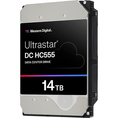 Disco Duro para Centro de Datos Ultrastar DC HC550 / 14TB / 7200 RPM / SATA 6Gb/s/ HelioSeal® 6ta Generación / EAMR y Triple Stage Actuator / 2.5M Horas MTBF / 5 Años de Garantía