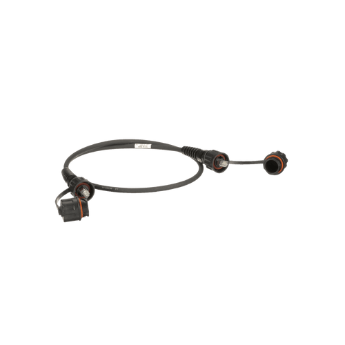 Patch Cord Cat6A IndustrialNet, Blindado S/FTP, Con Plug Industrial y Tapa en Cada Extremo, 2 Metros
