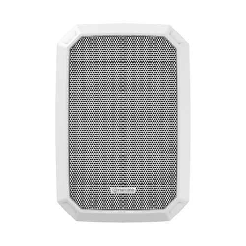 Altavoz IP Para instalacion en pared / Amplificador integrado 10W / PoE+ / Para integración con sistema Hanwha / IP66 / SIP, IPv4, HTTP, DNS, NTP, TCP, UDP, ARP, NDAA.