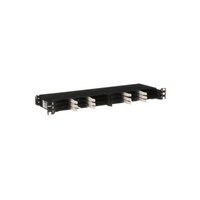Panel de Distribución de Fibra Óptica, Acepta 18 Cassettes HD Flex en 4 Espacios, Hasta 144 Fibras, 1 UR