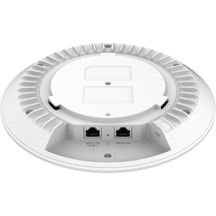 Punto de Acceso Wi-Fi 7 / Triple Banda BE11000 / MU-MIMO 2x2:2 / 384 Clientes Simultáneos / 2 Puertos 5G Ethernet con PoE+ / Cobertura Hasta 175 mts / BLE 5.3 / Gestión Integrada y en la Nube