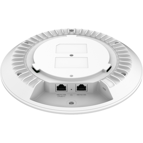 Punto de Acceso Wi-Fi 7 / Triple Banda BE11000 / MU-MIMO 2x2:2 / 384 Clientes Simultáneos / 2 Puertos 5G Ethernet con PoE+ / Cobertura Hasta 175 mts / BLE 5.3 / Gestión Integrada y en la Nube