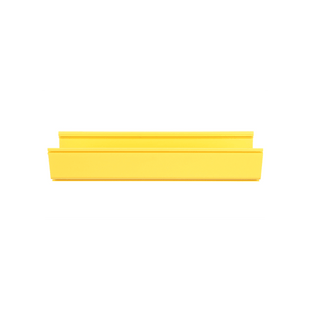 Canaleta FiberRunner™ 6X4, de PVC Rígido, Color Amarillo, 3 m de Largo