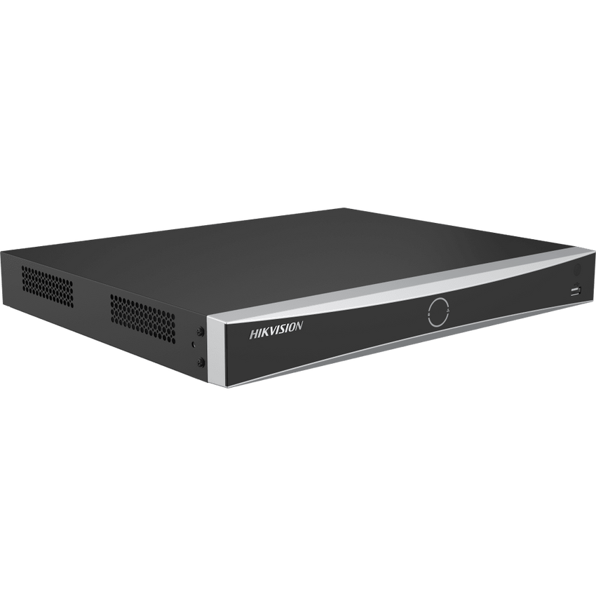 [AcuSeek] NVR 32 Megapixel (8K) / 8 Canales IP / 8 Puertos PoE+ / ACUSENSE / Reconocimiento Facial / POS / 2 Bahías de Disco Duro / HDMI en 4K / Alarmas I/O