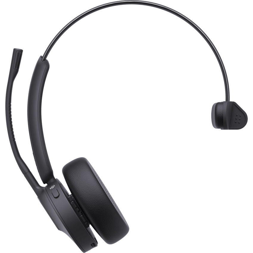 Diadema Inalámbrica WH64 Mono de Yealink con Certificación Teams y Altavoces de 30 mm para Audio HD