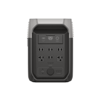 Estación de Energía Portátil Delta 3 1536Wh Litio LFP / 6 AC 1800 W (Max. 3600W) / 2 USB-C 100W / Capacidad para Aumentar Respaldo / Cargador de Coche 10A a 12.6V / Conectividad WiFi y Bluetooth (App) / Carga Solar 500W Max.