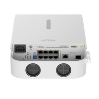 Switch PoE / Administración en la nube / Con 8 puertos 10/100/1000 Mbps PoE af/at/bt  / 1 Puerto Ethernet Uplink 10/100/1000 MBPS/1 Puerto SFP Uplink 10/100/1000 MBPS  / Presupuesto 110 W / PoE hasta 250 metros / Soporta protocolo ONVIF