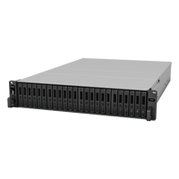 Unidad de Expansión FX2421 para Synology FlashStation | 24 Receptáculos de Unidad 2.5" | Compatible con SSD SATA SAT5200 | Diseño de Alta Fiabilidad | Fuentes de Alimentación Redundantes.
