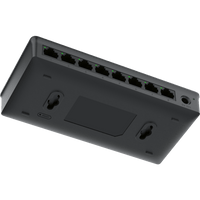 Switch de Red Administrable Capa 2 Lite / 8 Puertos Gigabit Ethernet / VLAN / QoS / Snooping IGMP / Montaje en Pared y Escritorio / Compatible con GDMS