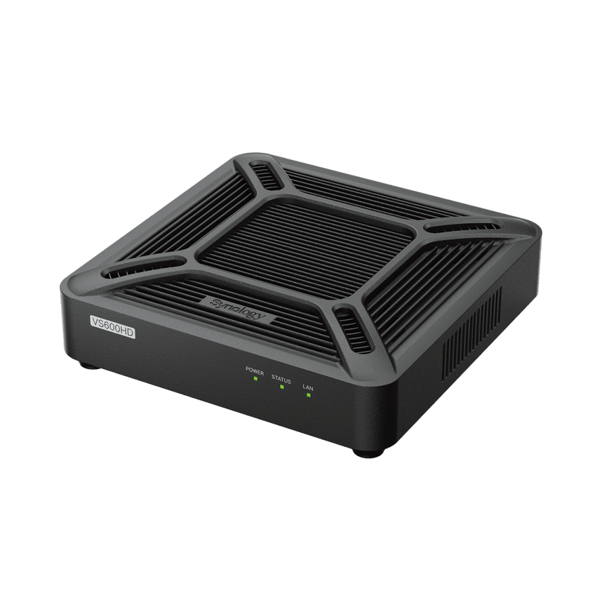 VisualStation VS600HD | Solución de Monitorización de Doble Pantalla | Salida HDMI 4K | Transmisiones IP hasta 720p/600 FPS | Compatible con Surveillance Station | Conformidad NDAA y TAA | Montaje VESA.