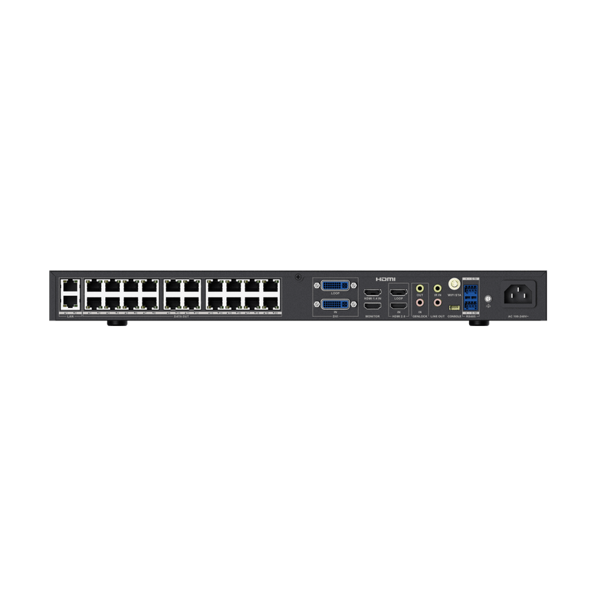 Controlador LED para Videowall / Configuración WEB / Android Interconstruido / 20 Puertos de Video RJ45 / Compatible con Paneles LED Hikvision