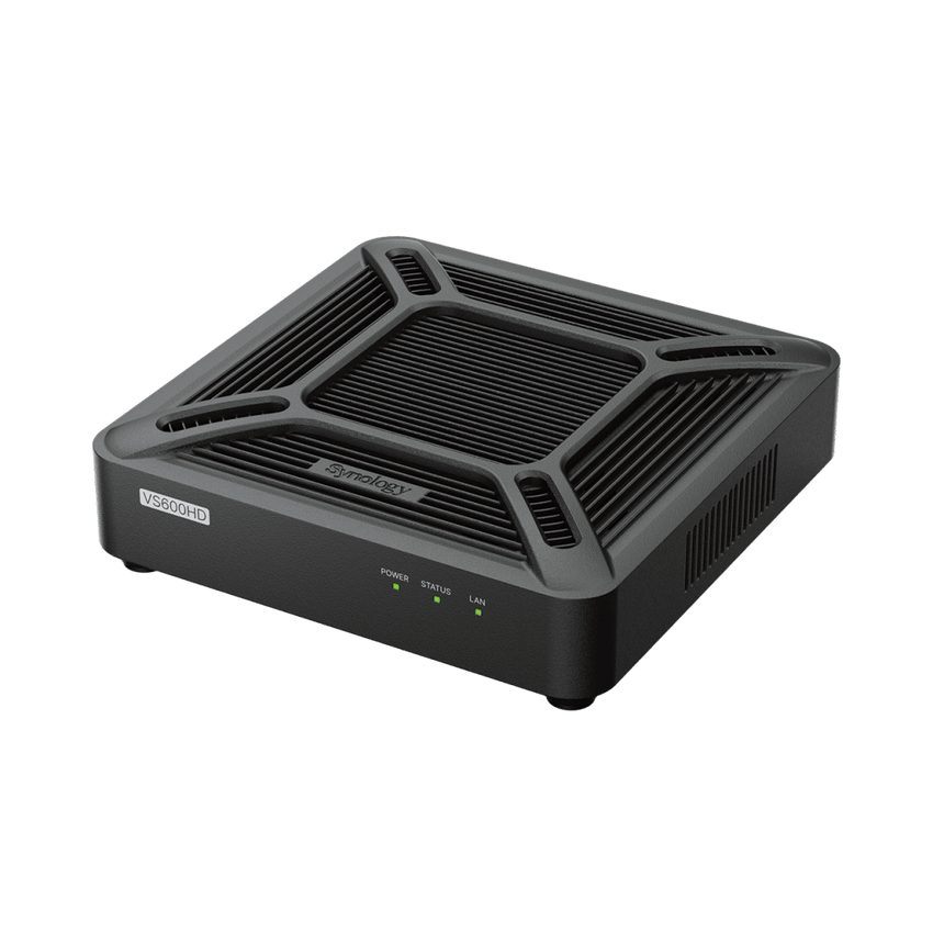 VisualStation VS600HD | Solución de Monitorización de Doble Pantalla | Salida HDMI 4K | Transmisiones IP hasta 720p/600 FPS | Compatible con Surveillance Station | Conformidad NDAA y TAA | Montaje VESA.