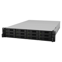 RackStation RS3621xs+ | 12 Bahías | Procesador Intel Xeon D-1541 8 Núcleos | 8 GB DDR4 ECC | Dual 10GbE | Alimentación Redundante | Escalable a 36 Bahías | Garantía 3 Años.