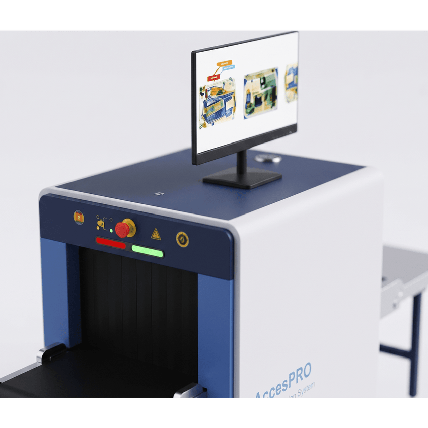 Sistema de Inspecci�n por Rayos X AP5030H / T�nel 50x30 cm / Detecci�n de Explosivos y Materiales Org�nicos / Monitor LCD 21.5" / Zoom 32x / Memoria 100,000 Im�genes / Puesta en Marcha y Capacitaci�n Incluidas
