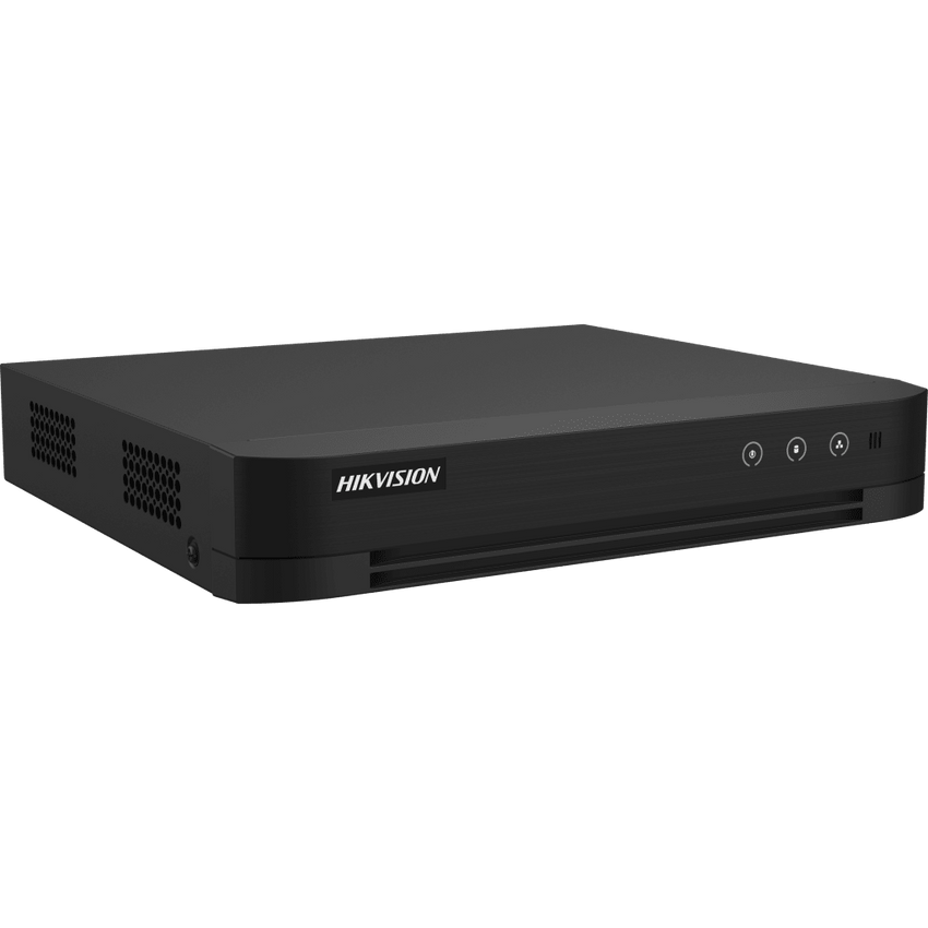 DVR 4 Canales TURBOHD + 2 Canales IP / 5 Megapixel Lite - 3K Lite / Audio Bidireccional  / ACUSENSE (Evista falsas alarmas) / 1 Bahía de Disco Duro / Salida de Video en Full HD