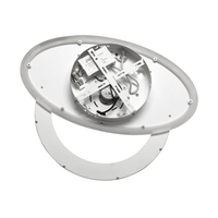 Ventilador de Techo con Luminario LED de 110 V CA 50/60 Hz /  88 W / 3 Tonos de Luz (6500 - 4 000 - 2 700 K) / Con giro 360° / Diámetro 550 mm / 6 Velocidades / Dimeable.
