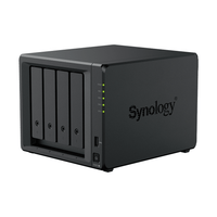 NAS DiskStation DS925+ | 4 Bahías | Expandible a 9 Bahías | 2 Puertos 2.5GbE | 2 Ranuras M.2 NVMe | AMD Ryzen V1500B | 4 GB DDR4 ECC | Hasta 565 MB/s Escritura Secuencial | Compatible con RAID | Synology DSM.