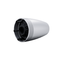 Altavoz Colgante Luna | Designmax | Sistema de Rango Extendido | Array Circular Ring Array™ 8 Drivers | Woofer 8" Integrado | Cobertura 140° | Color Blanco