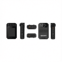 Body Camera para Seguridad / Video 4K / GPS Interconstruido / Conexión 4G-LTE / WiFi / Bluetooth / Sistema Basado en Android / Exterior IP66