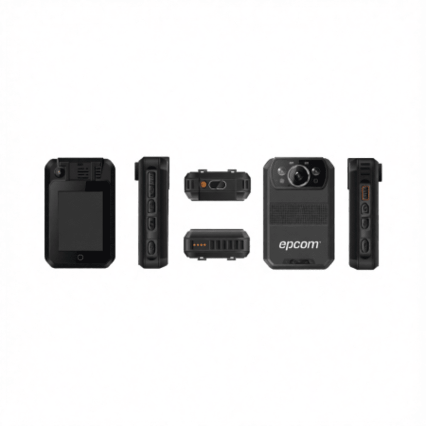 Body Camera para Seguridad / Video 4K / GPS Interconstruido / Conexión 4G-LTE / WiFi / Bluetooth / Sistema Basado en Android / Exterior IP66
