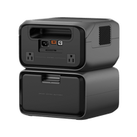 EcoFlow River 3 | Estación de Energía Portátil 858Wh Litio LFP / 2 AC 300 W (Max. 550W) / 1 USB-C 100W / 2 USB -A 12W / Cargador de Coche 8A a 12 o 24V / Conectividad WiFi y Bluetooth (App) / Carga Solar 110W Max.