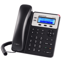 Teléfono IP SMB de 2 Líneas con 3 teclas de función programables y conferencia de 3 vías. PoE