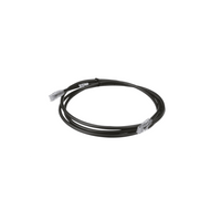 Cable de Parcheo UTP, Cat6A, 24 AWG, CM, Color Negro, 15.24 Metros (50 Pies)