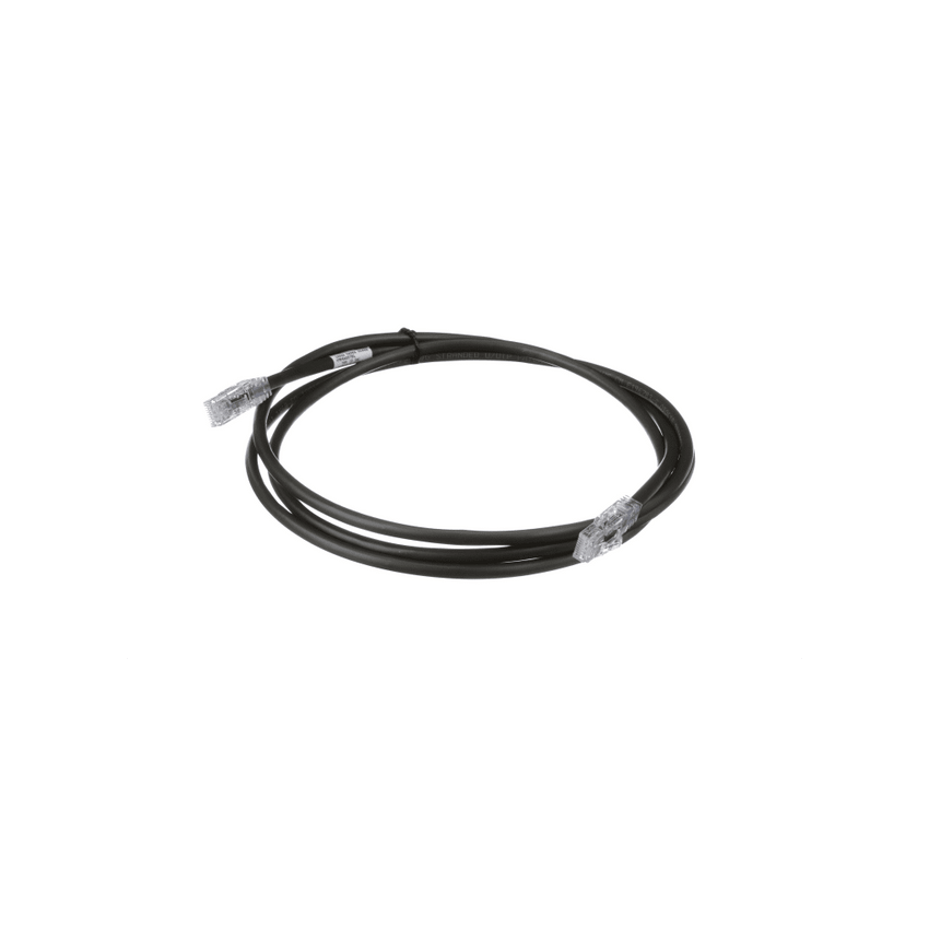 Cable de Parcheo UTP, Cat6A, 24 AWG, CM, Color Negro, 15.24 Metros (50 Pies)
