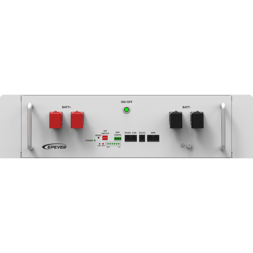 Batería de Litio LiFePO4 51.2Vcc, 5.12Kwh, 4UR
