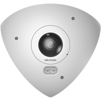 Cámara Fisheye Network DeepinView 6 MP / 360° Panorámica / 2560 × 2560 / IR 15 m (49.2 ft) / IP67 IK10 / Audio Bidireccional / Deep Learning / Heatmap / 20 Modos Visualización