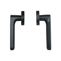 Cerradura de Palanca Inteligente / Entrada Sin Llave / Huella Dactilar + Código + Tarjeta / BLE 5.0 / App NGTeco Home / 100 Usuarios / Aleación de Aluminio Negro / Para Puertas 30-60 mm