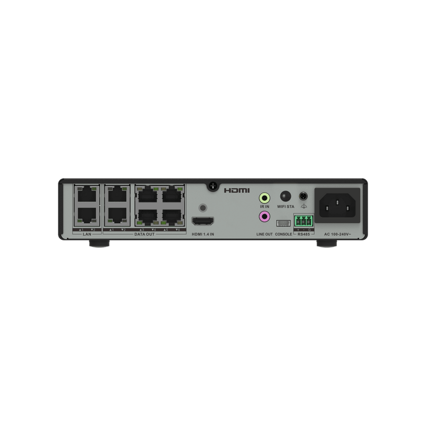 Controlador LED para Videowall / Configuración WEB / 6 Puertos de Video RJ45 / Compatible con Paneles LED Hikvision