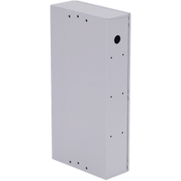 Gabinete para instalación de 4 Baterías , Fabricado en Lámina Galvanizada, Accesorios para poste (No incluidos)