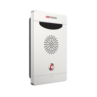 Estación de Alarma de Pánico / Audio Bidireccional / Altavoz 3W Integrado / Micrófono Omnidireccional / 2 Entradas y 2 Salidas de Alarma / IP65 IK08 / Montaje Pared y Empotrado / Exterior Aluminio
