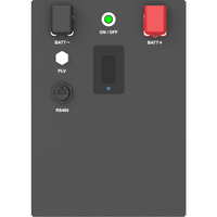 Batería de Litio LiFePO4 12.8Vcc, 100Ah, 1.28KwH, Pantalla LCD para Monitoreo Local, Carcasa Metálica