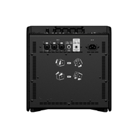 Sistema de Audio Portátil 180w | Altavoz 8" Coaxial | Consola de 5 canales | compatible con app Stagepas Controller | Incluye Batería Recargable