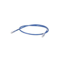 Cable de Parcheo TX6, UTP Cat6, 24 AWG, CM, Color Azul, 7.01 Metros (23 Pies)