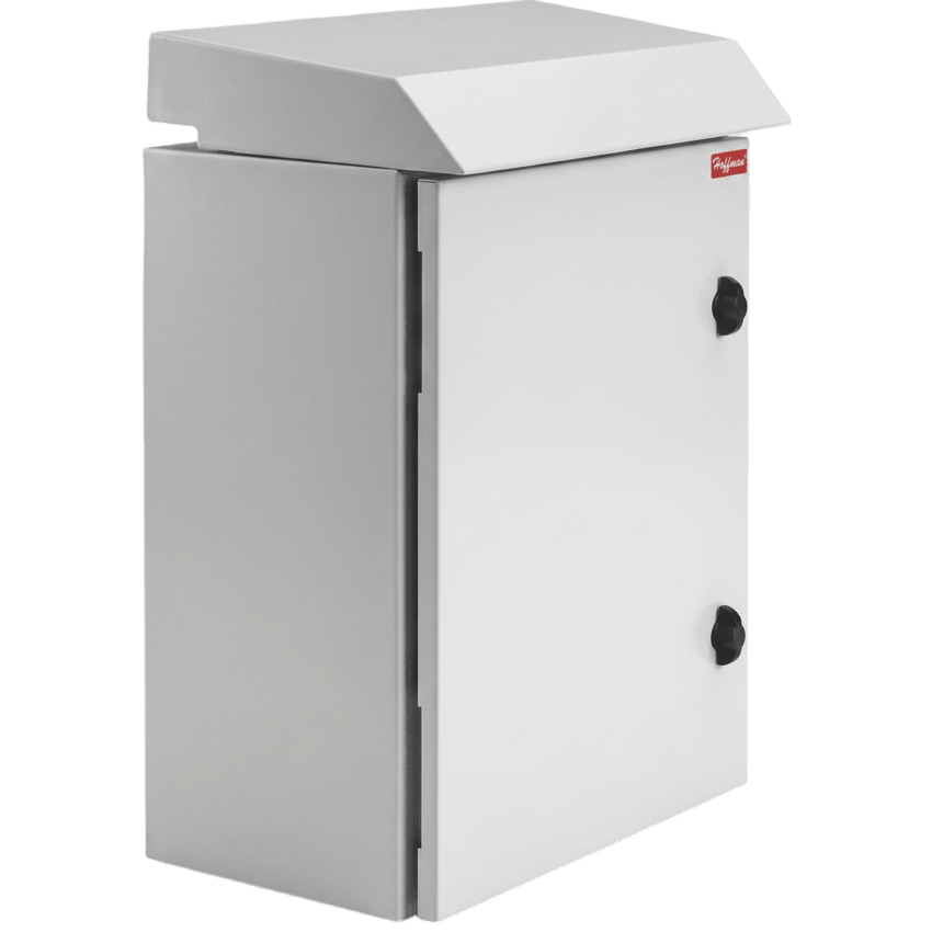 Gabinete Rack 26 UR ProTek Tipo 3R Exterior con Ventiladores y Termostato / 92.2 cm x 60 cm x 61 cm (36.3 in x 23.6 in x 24 in) / Acero Gris RAL 7035 / Protección IP32 IK10