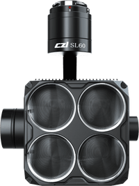 Estrobo Multi-color compatible con Drones DJI M350/M400, 90W Máximo, Luz Estroboscópica Multi-color, 4 Colores RGBY