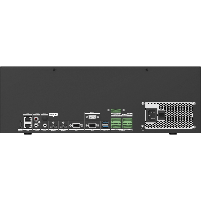 [AcuSeek] NVR 32 Megapixel (4K) / 64 Canales IP / AcuSense / ANPR / Conteo de Personas / Heat Map / 16 Bahías de Disco Duro / 2 Tarjetas de Red / Soporta RAID con Hot Swap / 2 HDMI en 8K / Soporta POS / Alarmas I/O / ACU