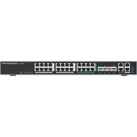 Router Todo-en-Uno GCC6021 con PBX de 50 Extensiones + Firewall + VPN + Switch de 16 Puertos GbE + 4x SFP+ 10 GbE y 8x 2.5 GbE / Gestión en la Nube con GDMS
