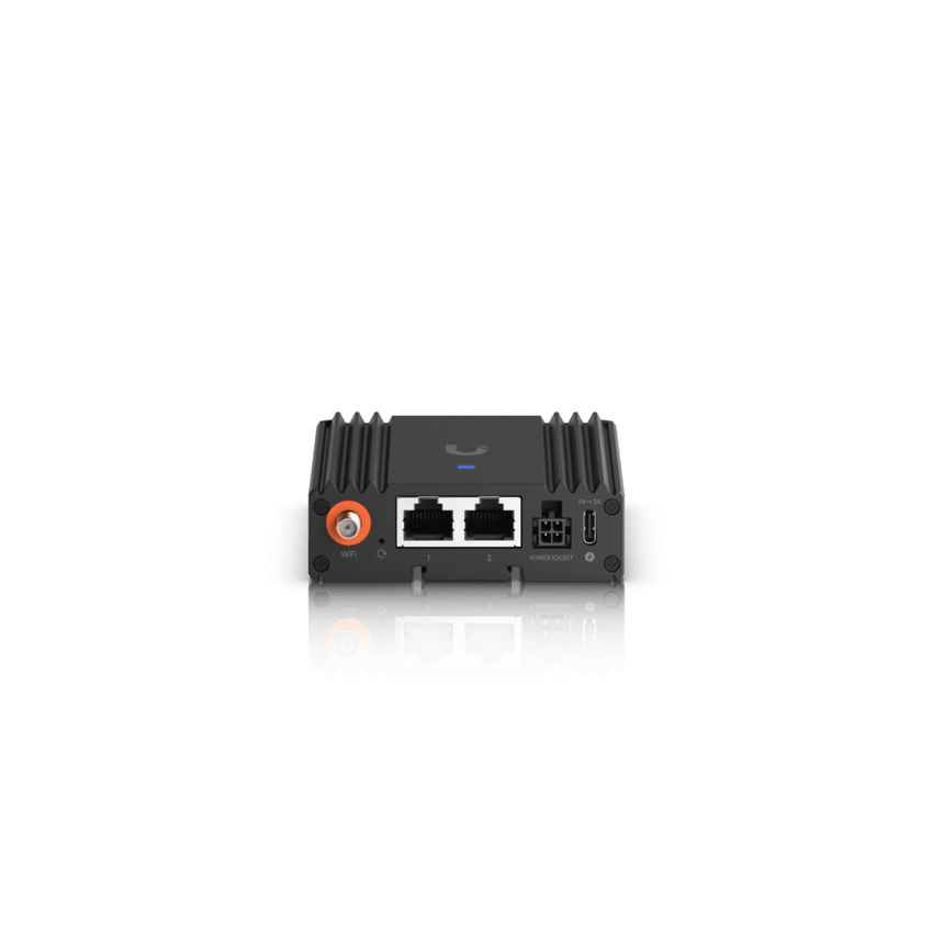 Router UniFi Ultra LTE con WiFi 4 / ranura para 1 tarjeta SIM / 2 Puertos RJ45 10/100Mbps / Alimentación por USB Type-C y ATX DC / Bandas LTE B2, B4, B5 /