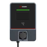 Estación de Carga AC para Vehículos Eléctricos Montaje en Pared / 22 kW / IEC62196-Type2 / 7" LCD / Protecciones Múltiples / IP55 IK07 / 4G-WiFi-Ethernet / OCPP Compatible