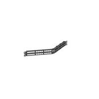 Panel de Parcheo Modular Keystone (Sin Conectores), Angulado, de 48 Puertos, 1UR