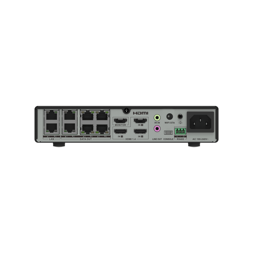 Controlador LED para Videowall / Configuración WEB / Android Interconstruido / 6 Puertos de Video RJ45 / Compatible con Paneles LED Hikvision