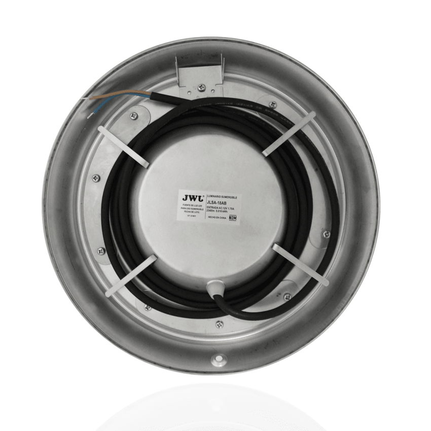 Luminario Sumergible /Luz Blanca 6500 K / 18W / 2340 lm / IP68 / Ø290mm x 62mm / No Dimeable / Uso Exterior.