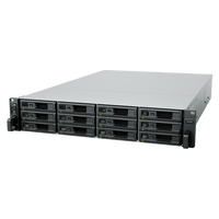 Servidor de Almacenamiento Synology SA3400D | Alta Escalabilidad | 12 Bahías SAS | Doble Controlador | Hasta 192 TB (576 TB Expandido) | 3,500/2,900 MB/s Lectura/Escritura | RAID F1, 0, 1, 5, 6, 10.