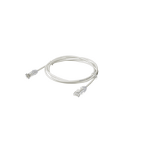 Cable de Parcheo TX6, UTP Cat6, Diámetro Reducido (28AWG), Color Blanco Mate, 4.57 Metros (15 Pies)