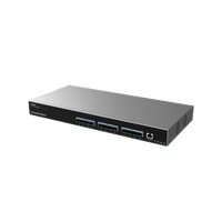 Switch de Agregación Capa 3 / 12 Puertos 10Gigabit SFP+ / QoS Integrada / Soporte IPv6 e IPv4 / Seguridad Avanzada / Stacking /